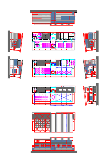 Havaalanı Projesi 13 — Merdiven, Ofis, Bar