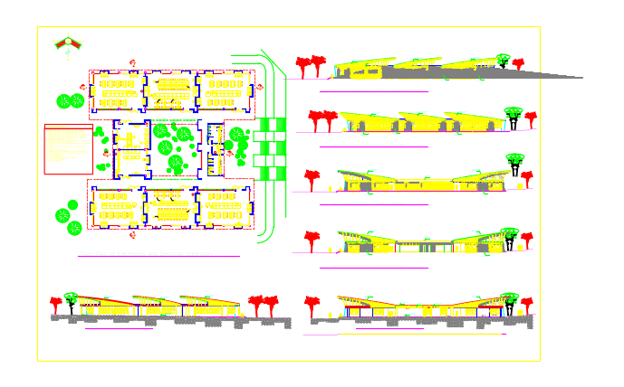 Ofis Projesi 21 — Laboratuvar, Bahçe