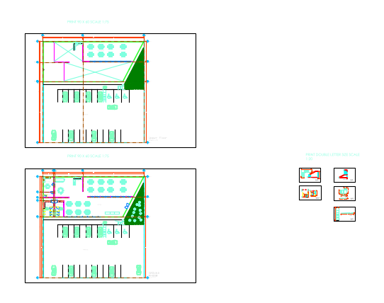 Otopark Projesi 02 — Merdiven, Banyo, Otopark